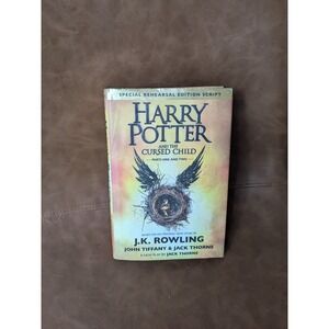 JK Rowling Harry Potter & The Cursed Child Hardback Special Rehearsal Script